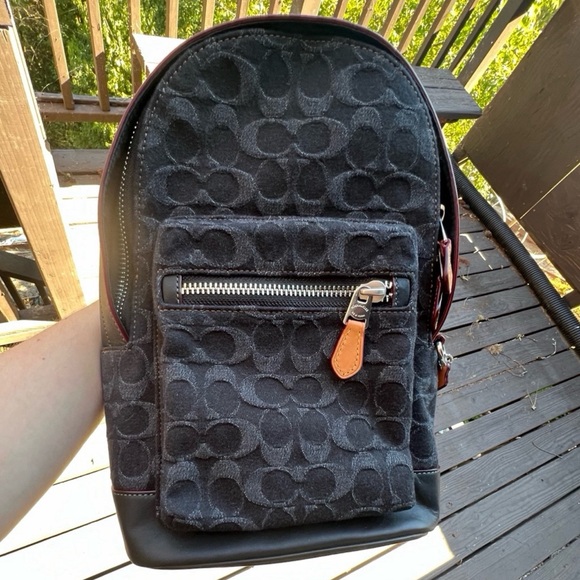 Coach Other - NWT COACH Denim West Pack Belt bag C0913 In Signature Black Denim AUTHENTIC